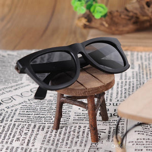Sonnenbrille - verschiedene Holzarten